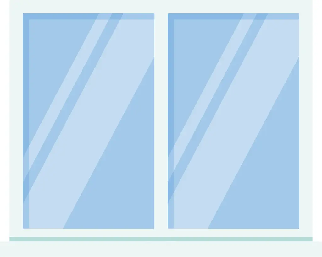 double awning