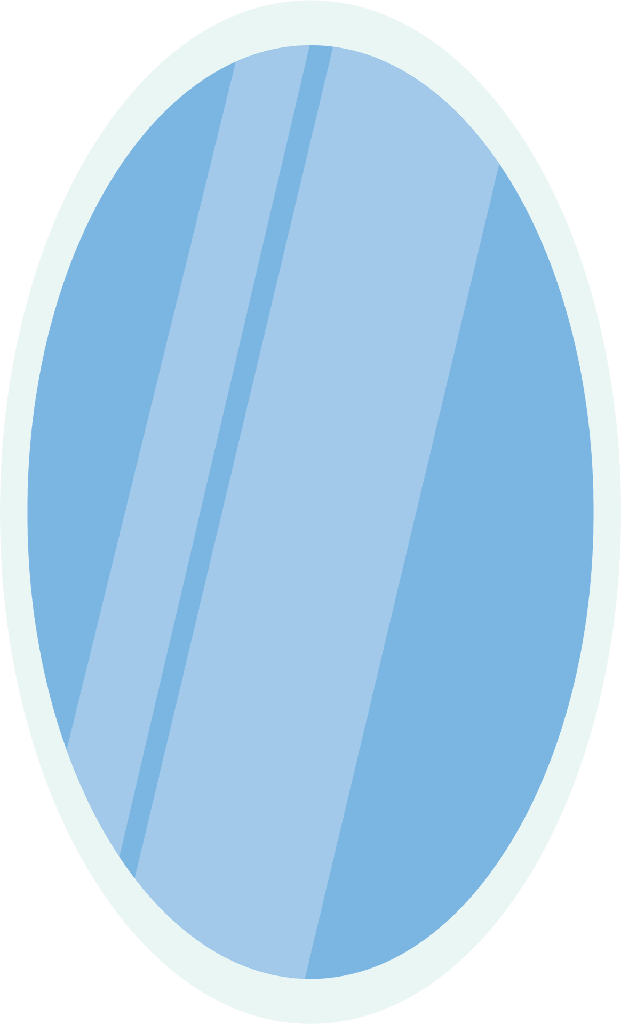 1 pane oval