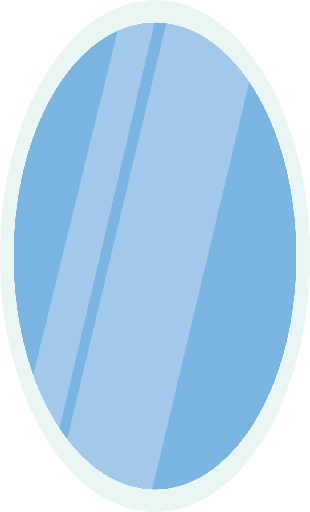 1 pane oval